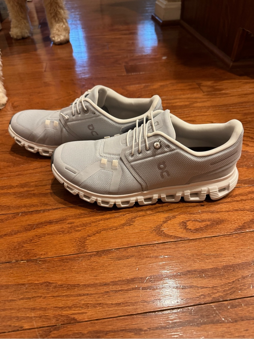 On Cloud Running Women’s 9.5 Cloud Sneakers in Light Gray